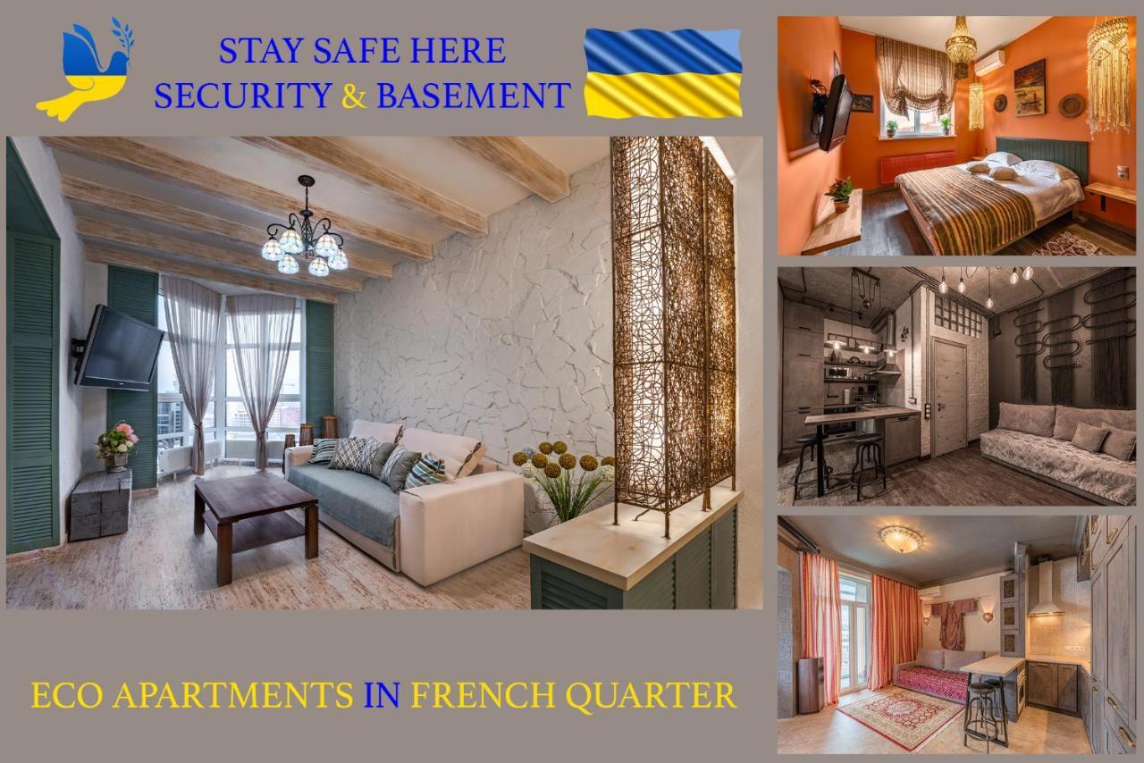 Eco Apartments In French Quarter Kijev Kültér fotó